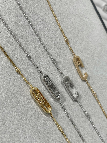 [Blue Tears Jewelry]BABY MOVE DIAMOND BRACELET