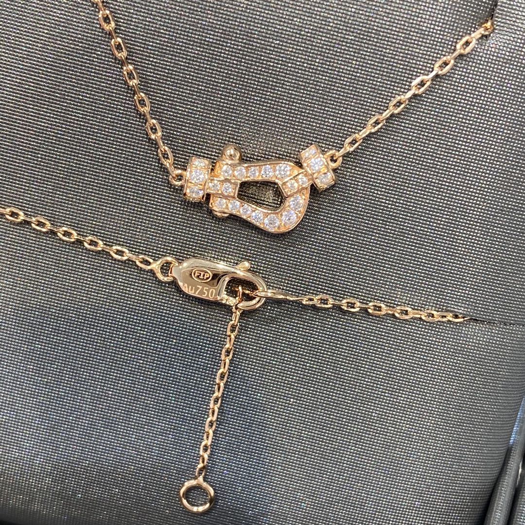 [BLUE TEARS]FORCE 10 DIAMOND PINK GOLD NECKLACE MINI MODEL