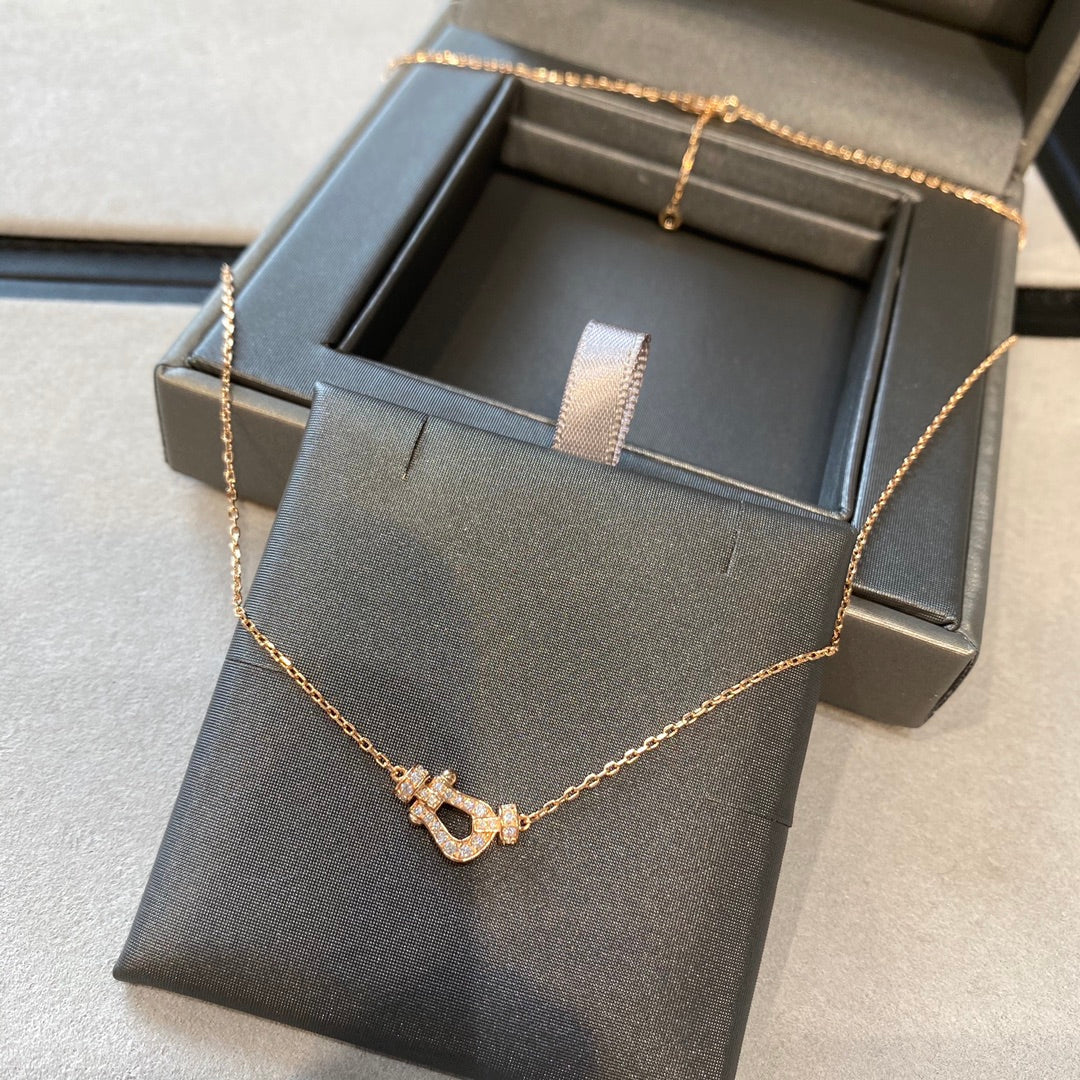[BLUE TEARS]FORCE 10 DIAMOND PINK GOLD NECKLACE MINI MODEL