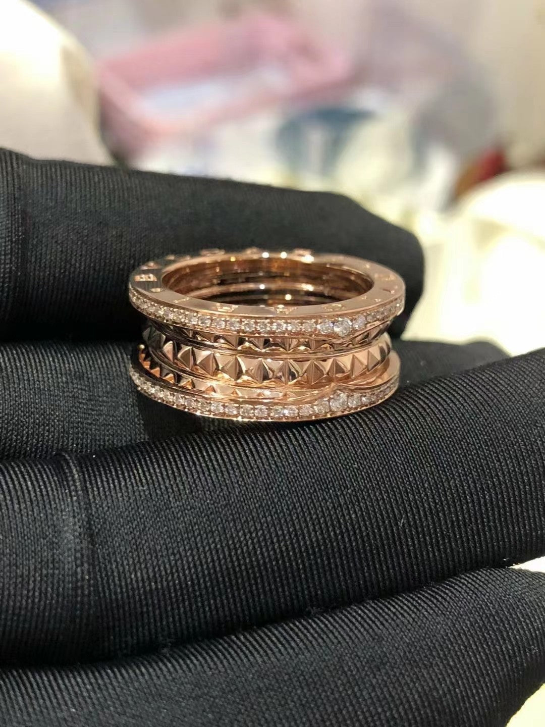 [BLUE TEARS]ZERO 1 ROCK DIAMOND PINK GOLD