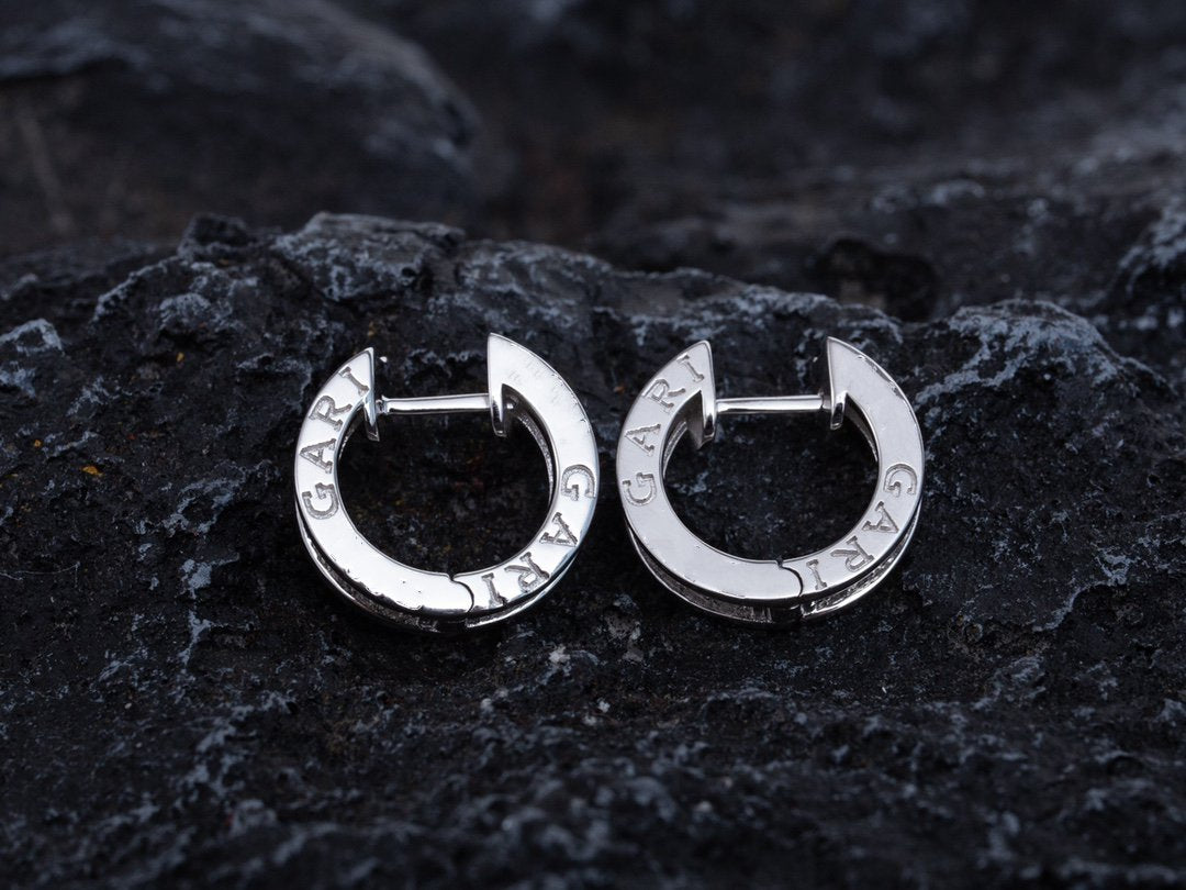 [BLUE TEARS]ZERO 1 MINI SILVER DIAMOND EARRINGS