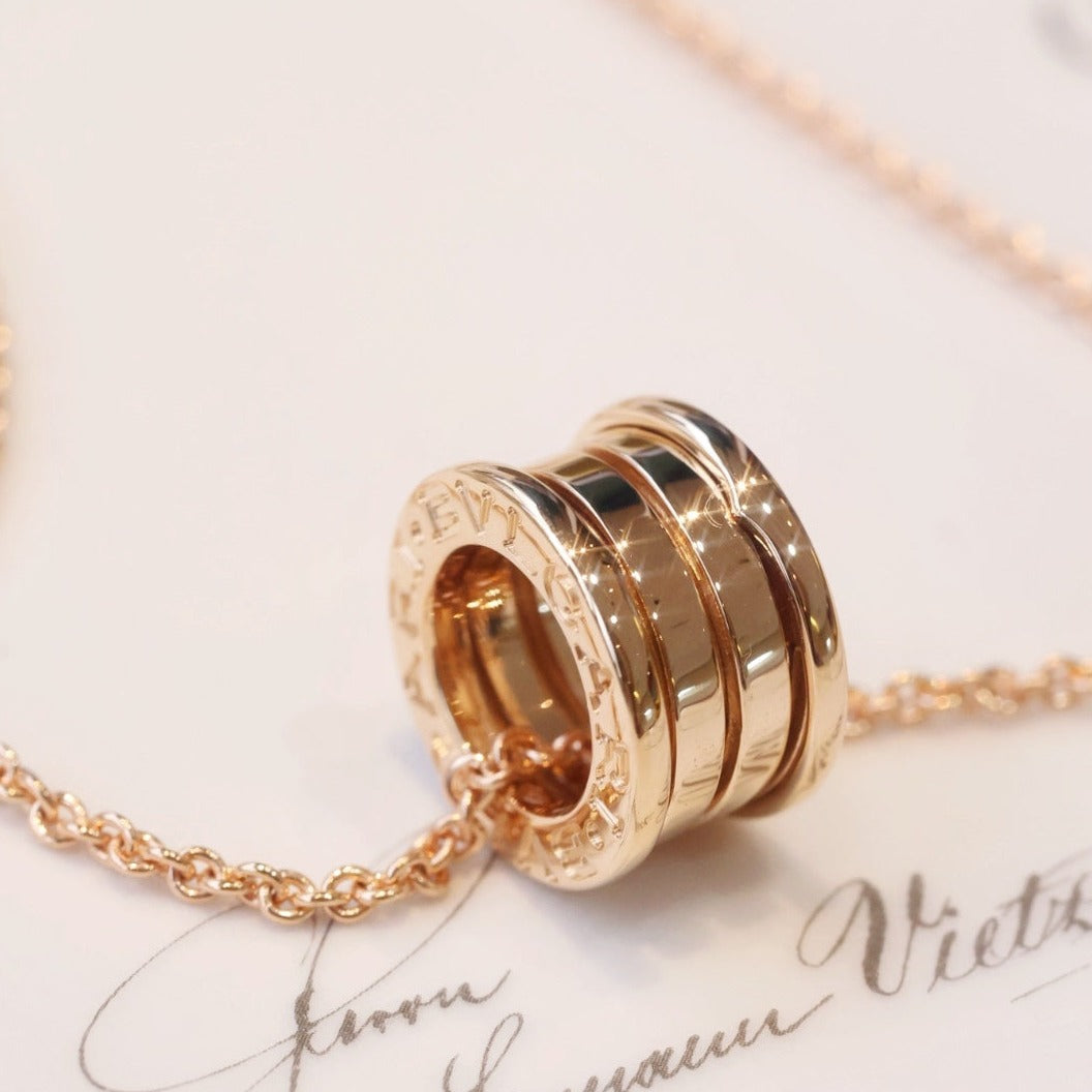 [BLUE TEARS]ZERO 1 PINK GOLD NECKLACE