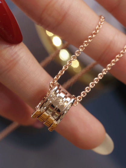 [BLUE TEARS]ZERO 1 PINK GOLD NECKLACE