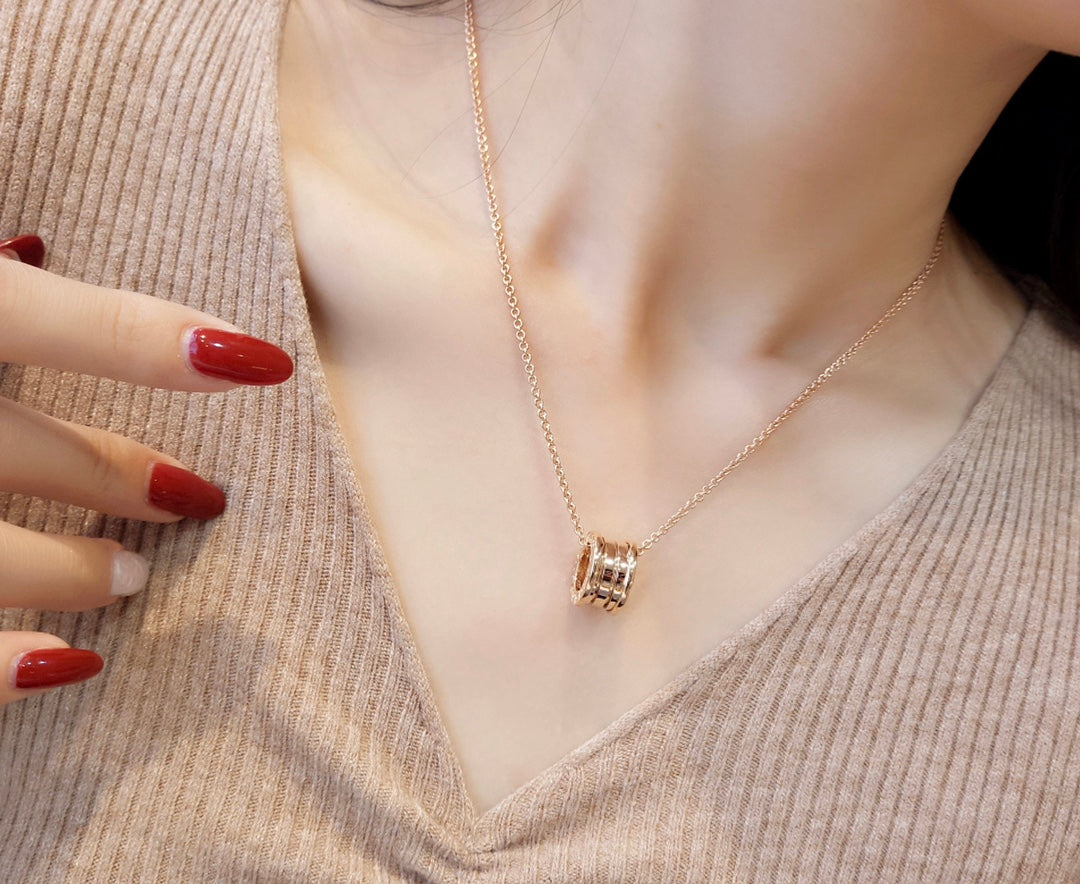 [BLUE TEARS]ZERO 1 PINK GOLD NECKLACE