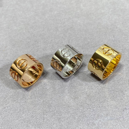 [Blue Tears Jewelry]LOVE 11MM LARGE RING