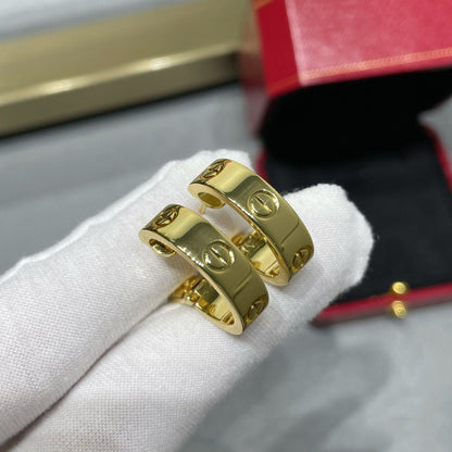 [Blue Tears Jewelry]LOVE 5.5MM EARRINGS