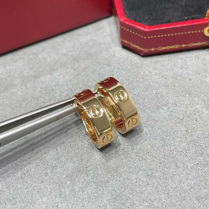 [Blue Tears Jewelry]LOVE 5.5MM EARRINGS
