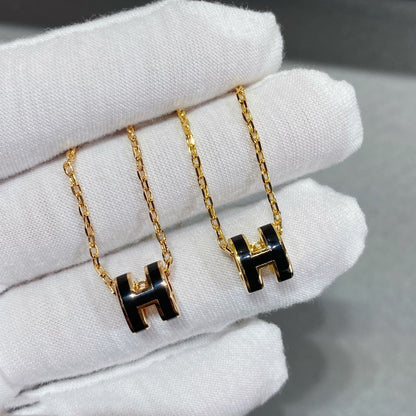 [BLUE TEARS]MINI POP H NECKLACE
