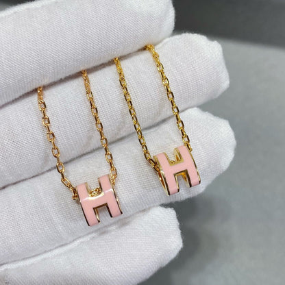[BLUE TEARS]MINI POP H NECKLACE