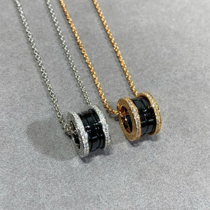 [BLUE TEARS]ZERO 1 DIAMOND CERAMIC NECKLACE