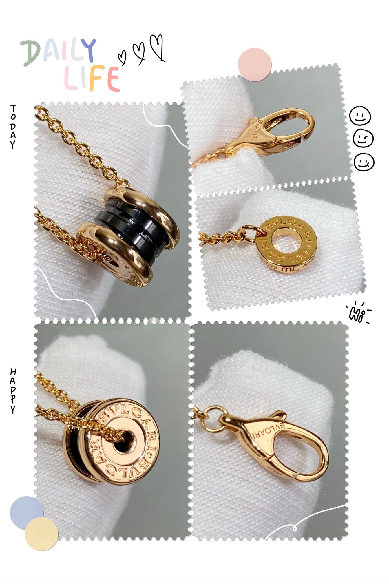 [BLUE TEARS]ZERO 1 CERAMIC MINI NECKLACE