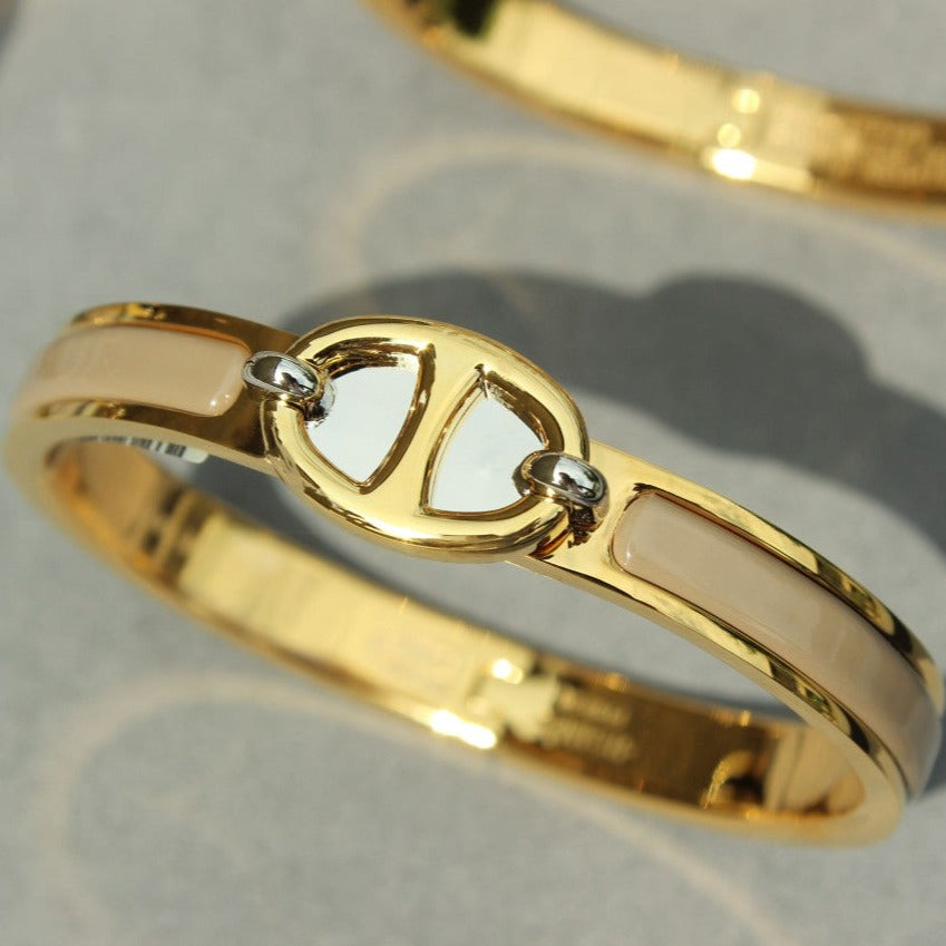 [BLUE TEARS]CLIC CHAINE GOLD BRACELET
