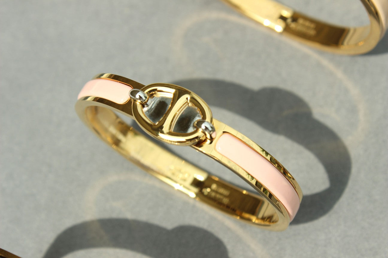 [BLUE TEARS]CLIC CHAINE GOLD BRACELET