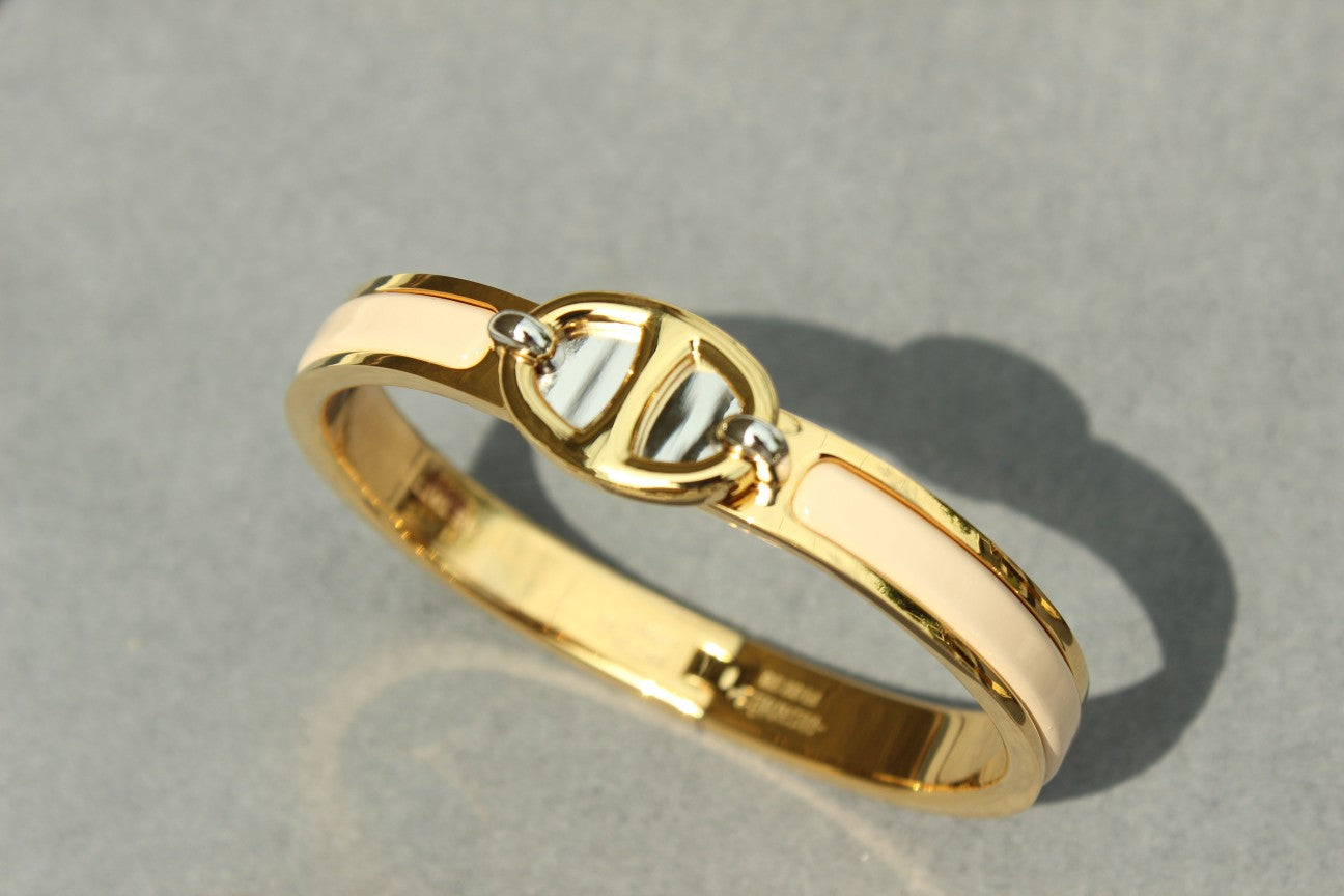 [BLUE TEARS]CLIC CHAINE GOLD BRACELET