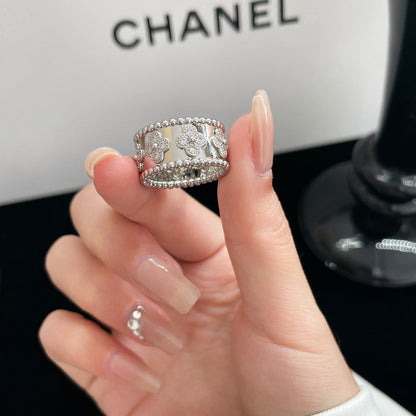 [BLUE TEARS]PERLEE DIAMOND LARGE RING