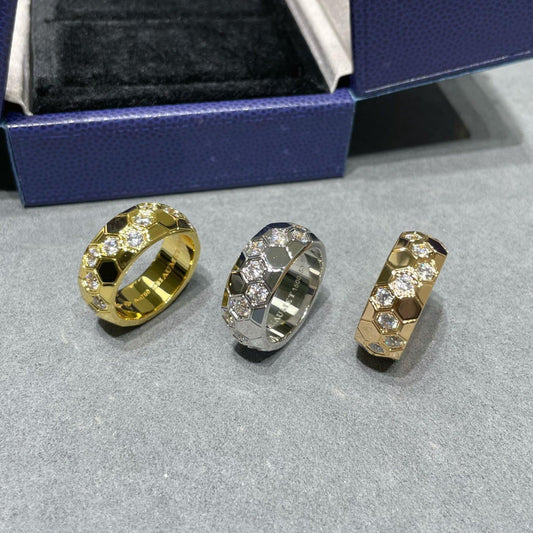 [BLUE TEARS]BEE LOVE DIAMOND LARGE RING