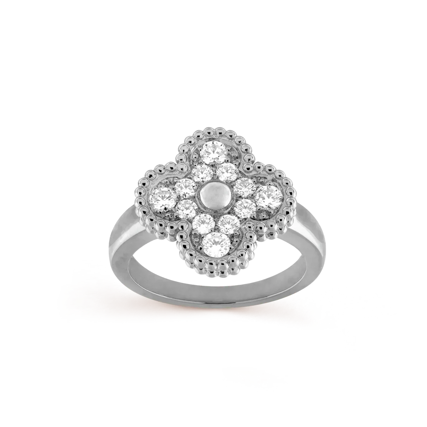 [BLUE TEARS]CLOVER DIAMOND RING