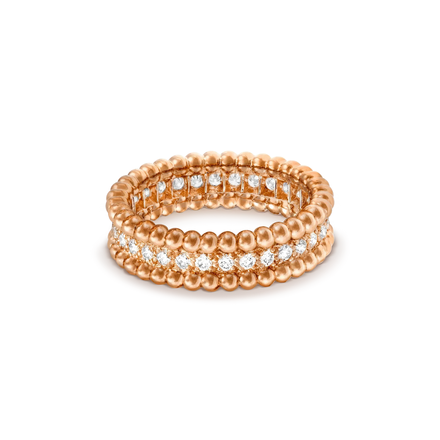 [BLUE TEARS]PERLEE DIAMOND ROSE GOLD RING