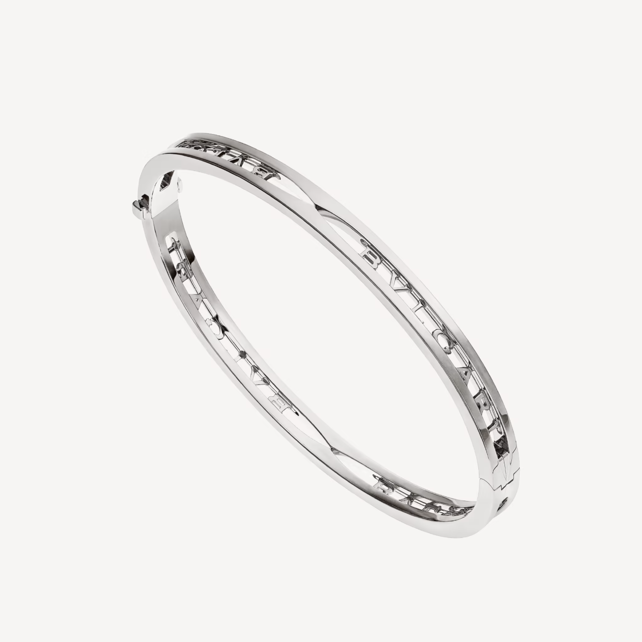 [BLUE TEARS]ZERO 1 SPIRAL LOGO SILVER BRACELET
