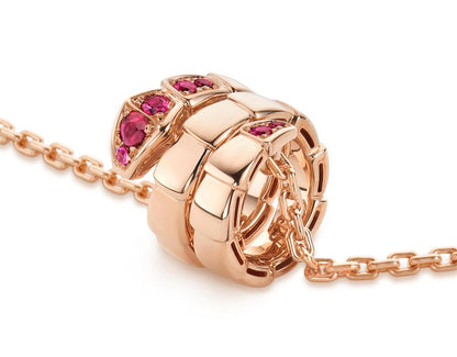 [BLUE TEARS]SERPENTI PEDANT NECKLACE