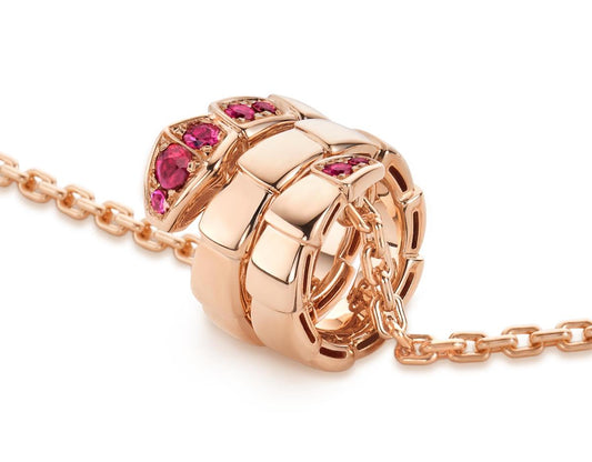 [BLUE TEARS]SERPENTI PEDANT NECKLACE