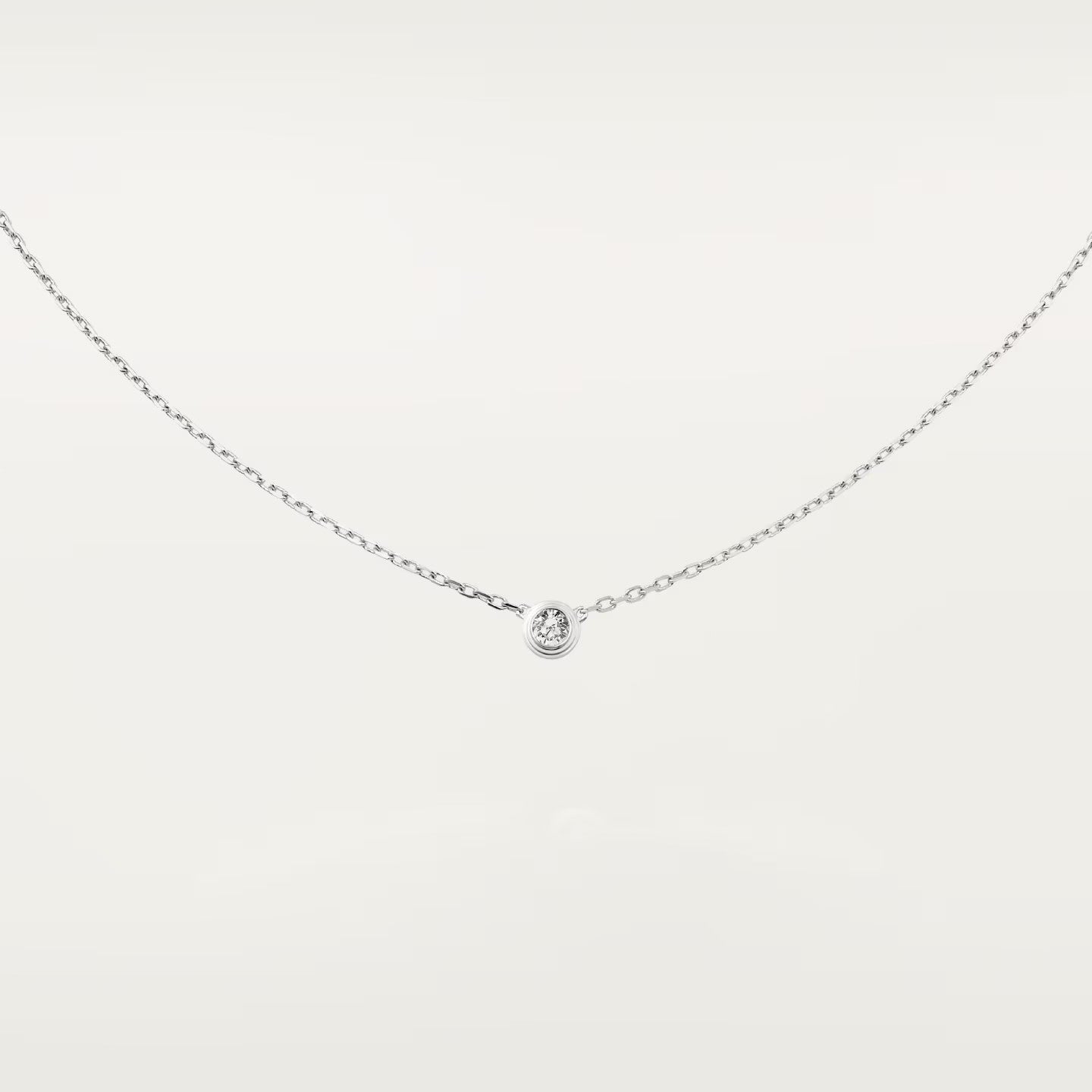 [Blue Tears Jewelry]DAMOUR DIAMOND NECKLACE