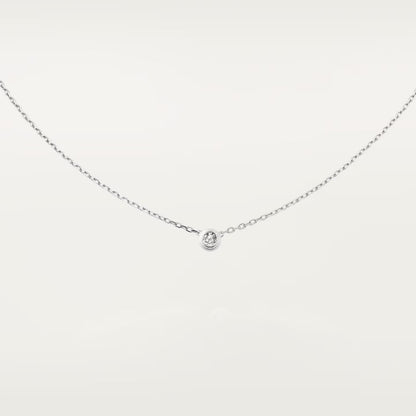 [Blue Tears Jewelry]DAMOUR DIAMOND NECKLACE