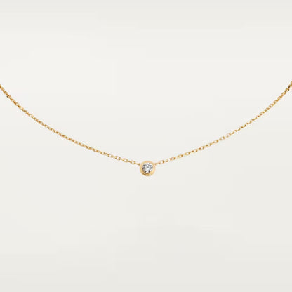 [Blue Tears Jewelry]DAMOUR DIAMOND NECKLACE