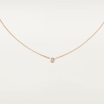 [Blue Tears Jewelry]DAMOUR DIAMOND NECKLACE