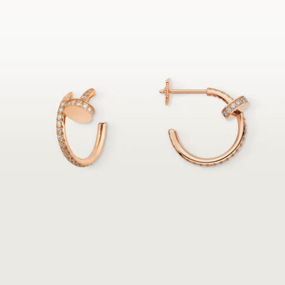 [Blue Tears Jewelry]JUSTE FULL DIAMOND SMALL EARRINGS