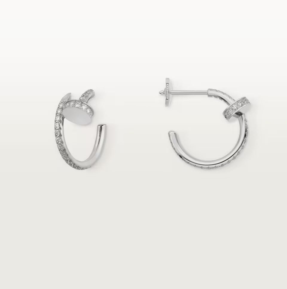 [Blue Tears Jewelry]JUSTE FULL DIAMOND SMALL EARRINGS