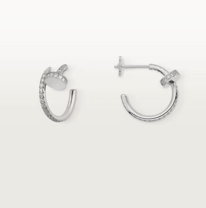 [Blue Tears Jewelry]JUSTE FULL DIAMOND SMALL EARRINGS