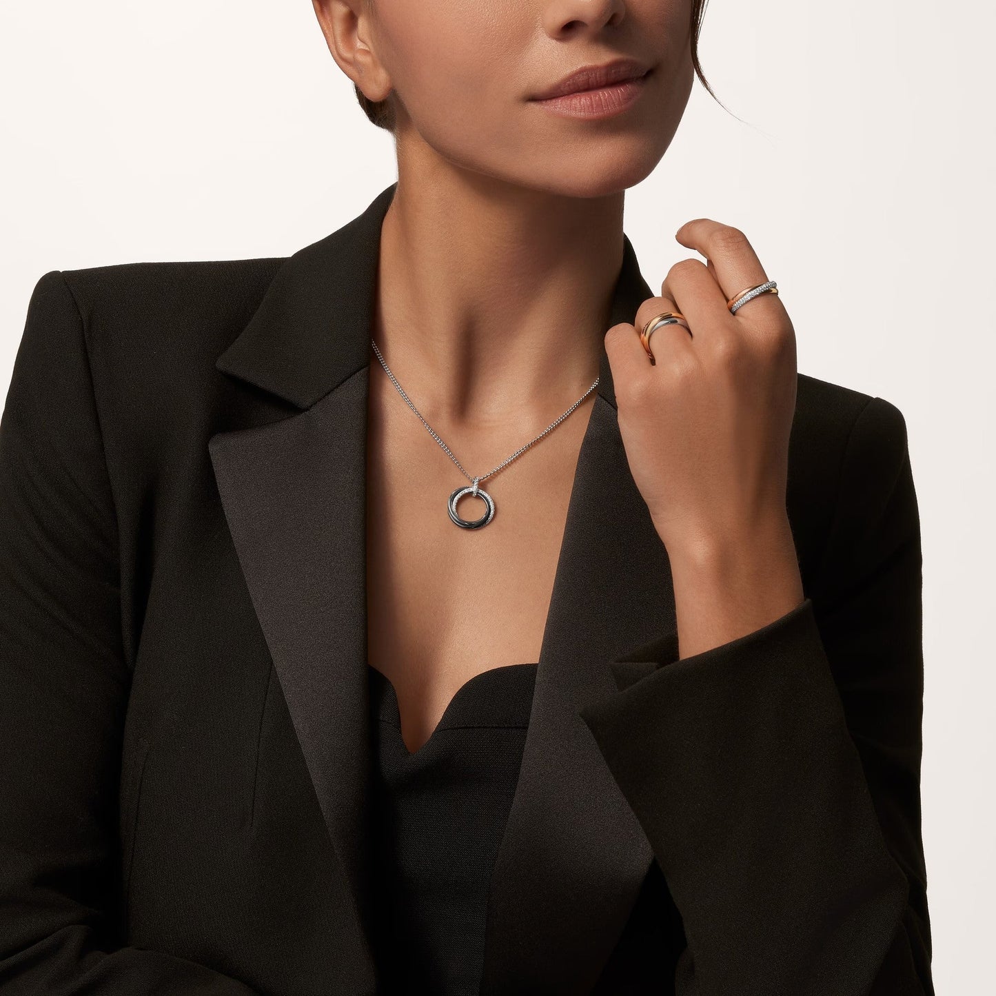 [Blue Tears Jewelry]TRINITY CERAMIC NECKLACE