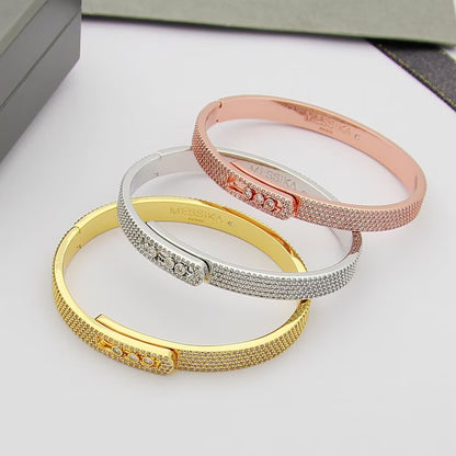 [Blue Tears Jewelry]Move Noa Full Pavé Diamond Bangle Bracelet
