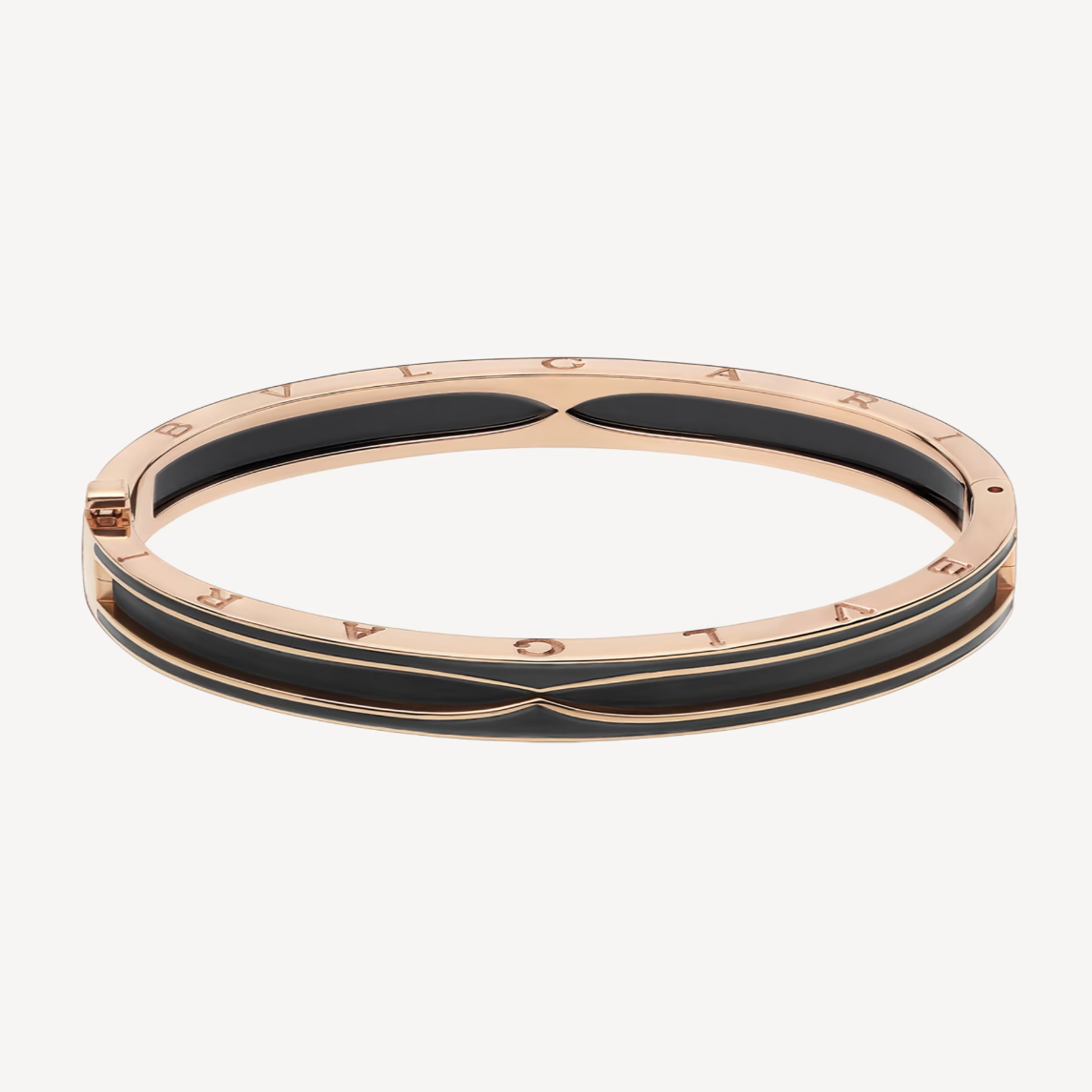 [BLUE TEARS]ZERO 1 PINK GOLD WITH MATTE BLACK CERAMIC BRACELET