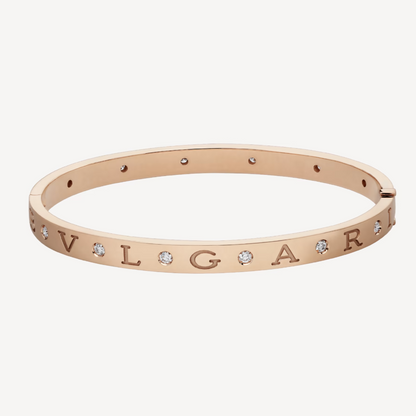 [BLUE TEARS]ZERO 1 PINK GOLD 12 DIAMONDS BRACELET