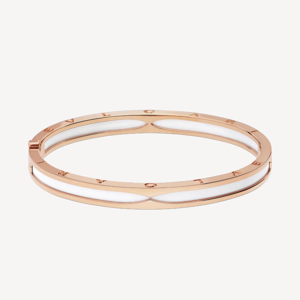 [BLUE TEARS]ZERO 1 PINK GOLD WITH WHITE CERAMIC BRACELET