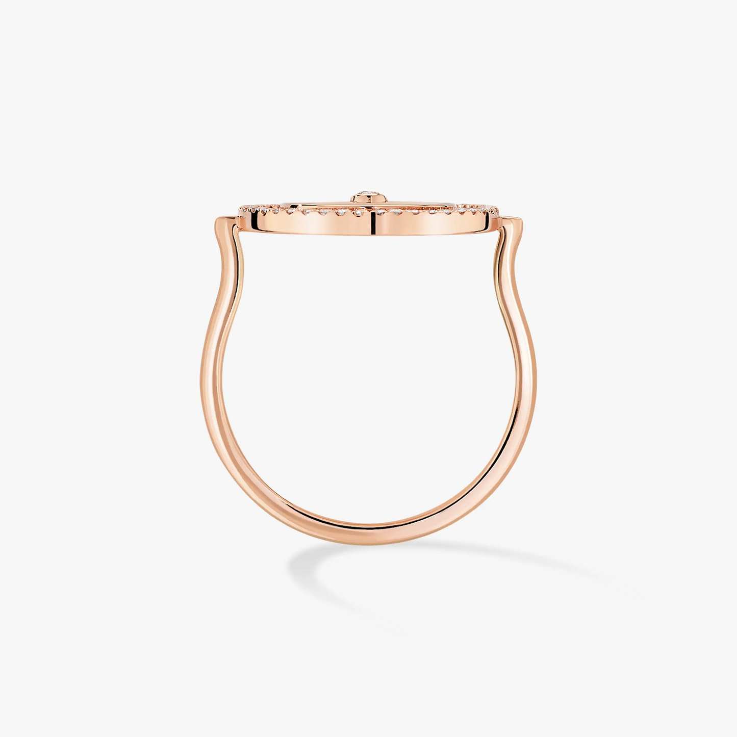 [Blue Tears Jewelry]LUCKY MOVE PINK GOLD DIAMOND RING
