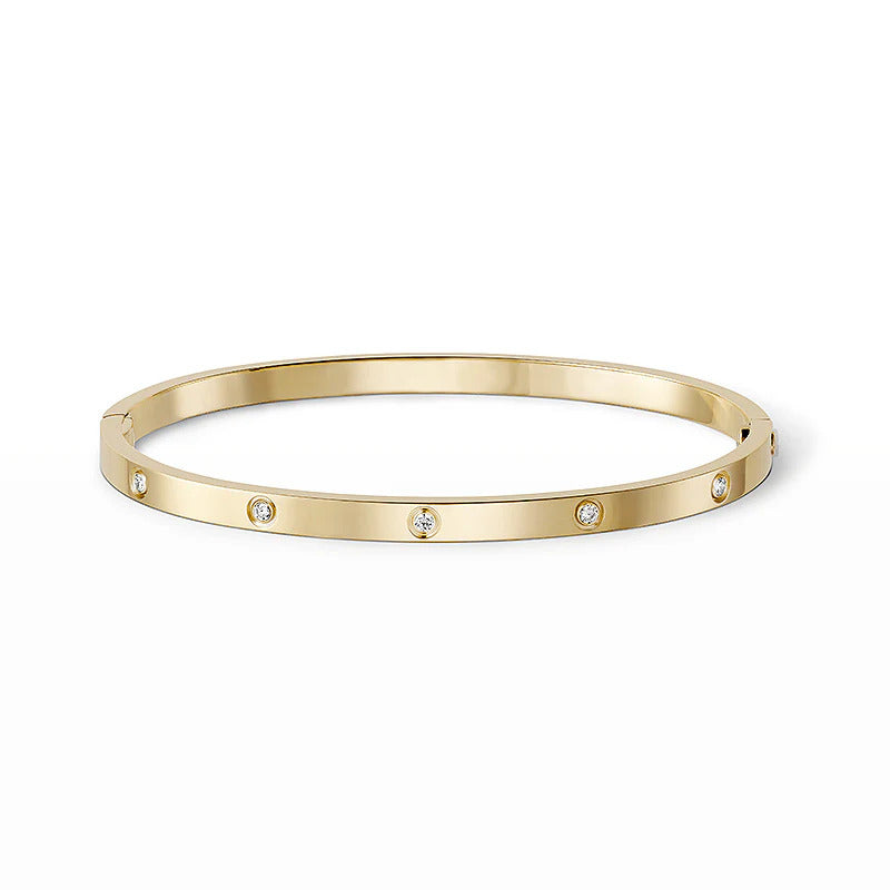 [Blue Tears Jewelry]LOVE BRACELET 3.65MM 10 DIAMONDS