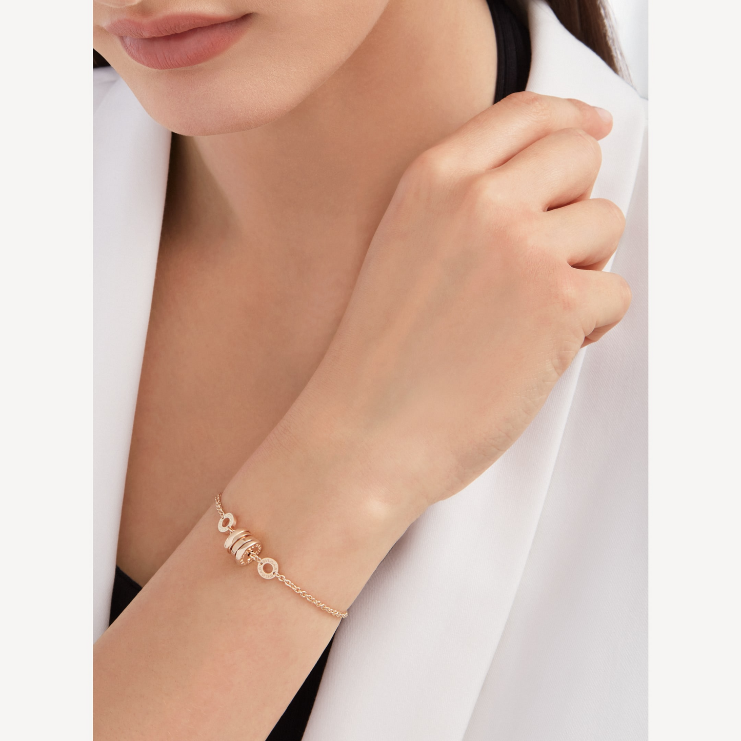 [BLUE TEARS]ZERO 1 SOFT PINK GOLD BRACELET
