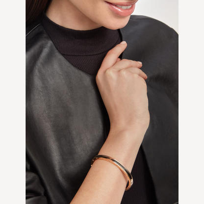 [BLUE TEARS]ZERO 1 PINK GOLD WITH BLACK CERAMIC BRACELET