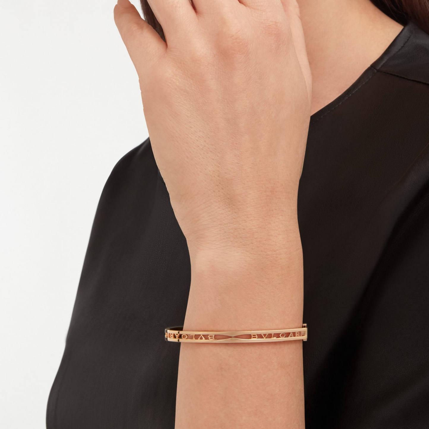[BLUE TEARS]ZERO 1 SPIRAL LOGO PINK GOLD BRACELET