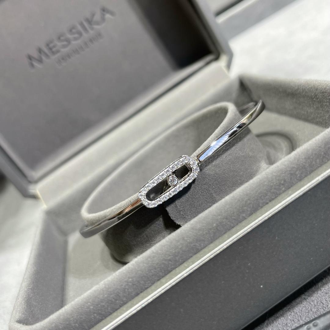 [Blue Tears Jewelry]Move Uno pavé flex bangle medium