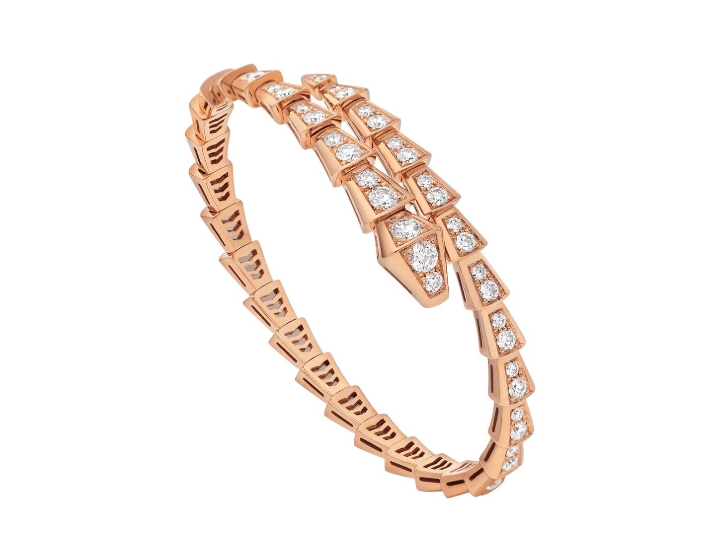 [BLUE TEARS]SERPENTI BRACELET 6.8MM PINK GOLD DIAMOND