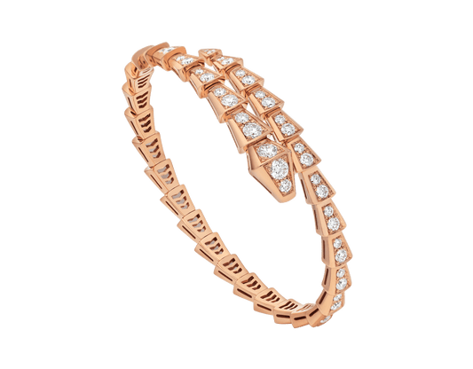 [BLUE TEARS]SERPENTI BRACELET 6.8MM PINK GOLD DIAMOND