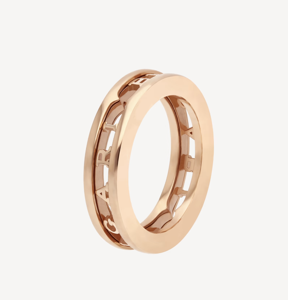 [BLUE TEARS]ZERO 1 ONE-BAND WITH OPENWORK LOGO SPIRAL RING