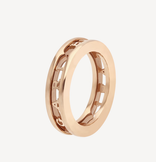[BLUE TEARS]ZERO 1 ONE-BAND WITH OPENWORK LOGO SPIRAL RING