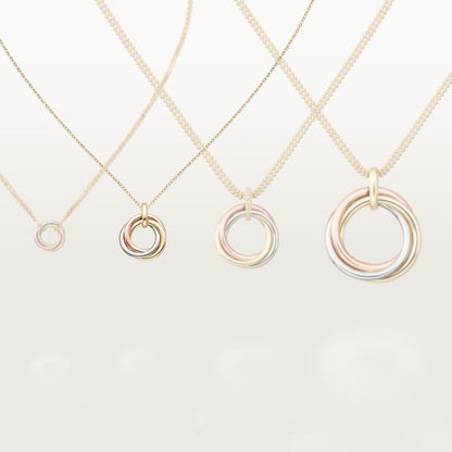[Blue Tears Jewelry]TRINITY SMALL NECKLACE