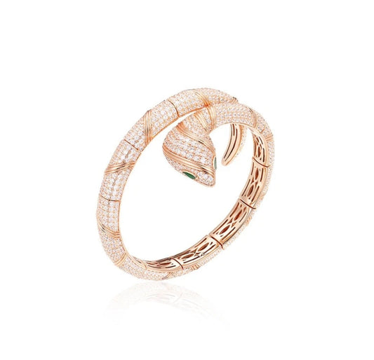 [BLUE TEARS ]HAUTE COUTURE GOLD SERPENTI BRACELET