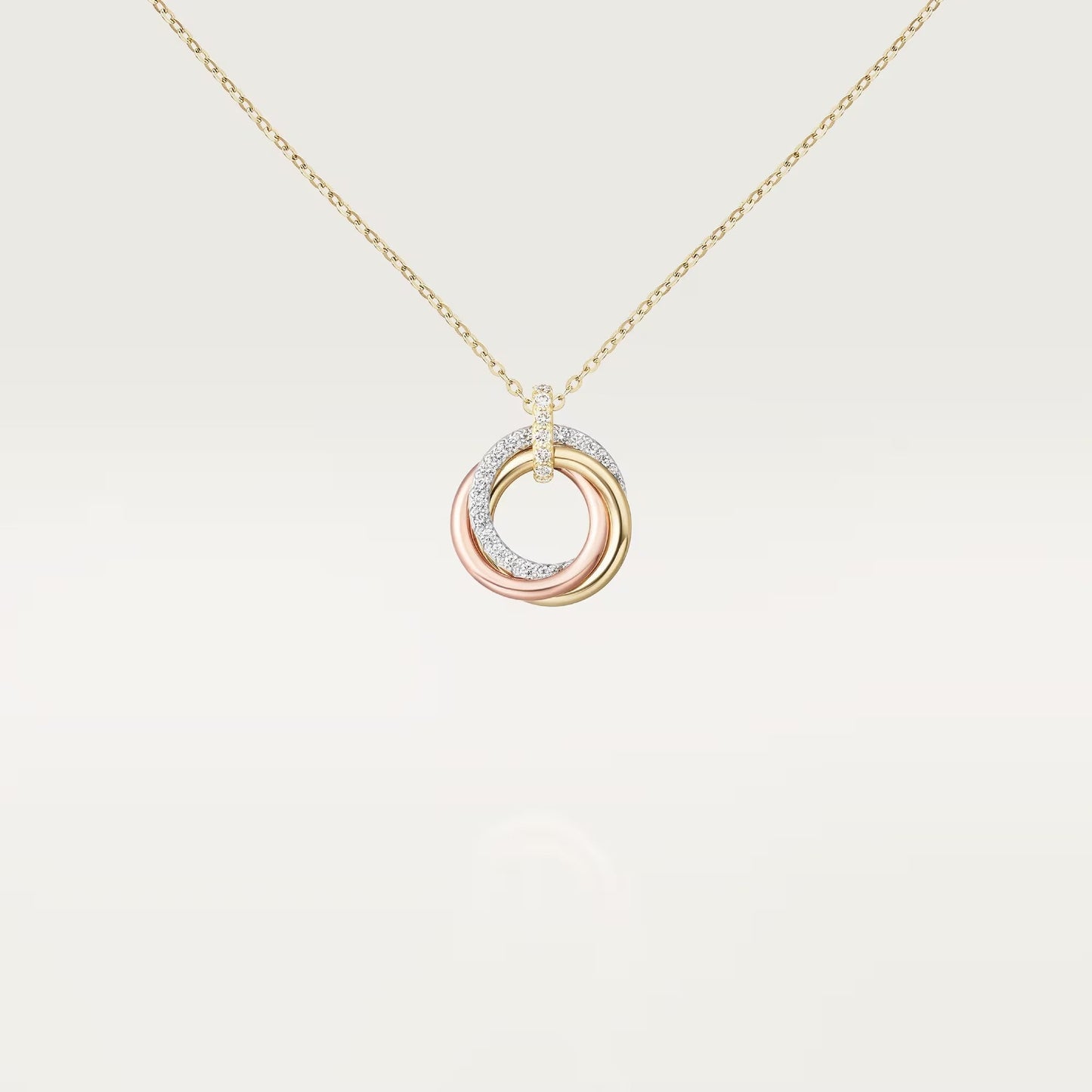 [Blue Tears Jewelry]TRINITY SMALL NECKLACE